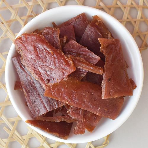 靖江豬肉脯500g冠成食品優級小碎片特產金獎豬肉干豬肉類網紅零食