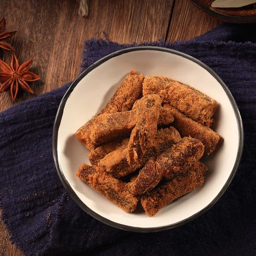 三只松鼠 豬肉條90g辦公室休閑零食即食豬肉脯肉脯特產小吃零食